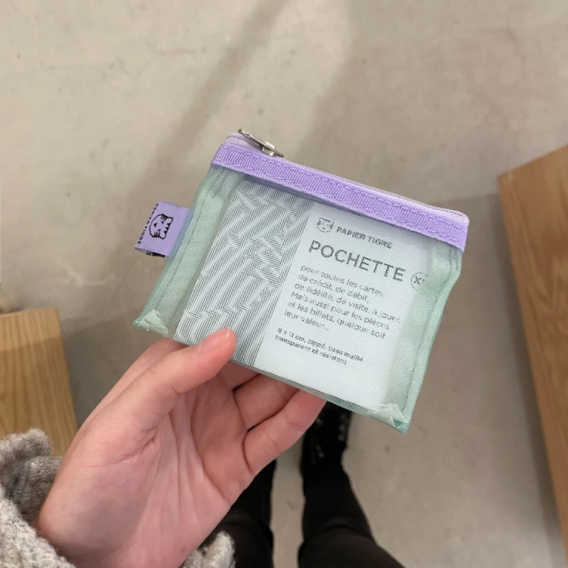 Papier Tigre – Mesh Pocket Lila Mini