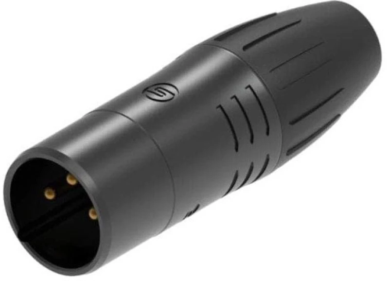 Seetronic SCWM3B - Βύσμα XLR 3-pin Αρσενικό Μαύρο
