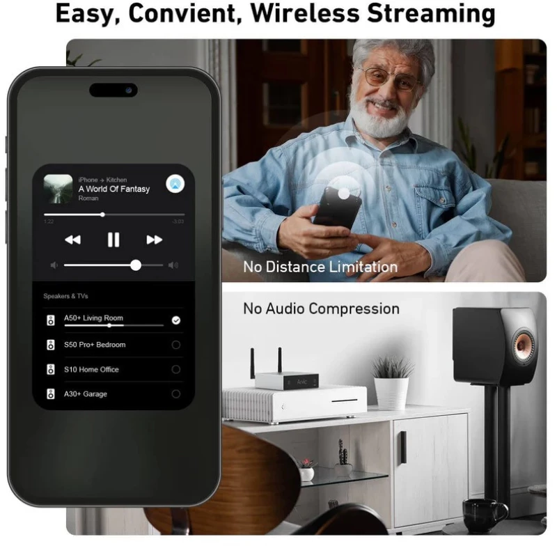 Arylic A50+ - Ενισχυτής Streaming 2 x 50W