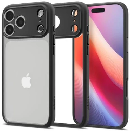 Θήκη TPU & PC Spigen Ultra Hybrid iPhone 17 Pro Max Μαύρο
