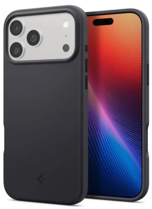 Θήκη Σιλικόνης Spigen Silicone Fit Magsafe Apple iPhone 17 Pro Max Μαύρο