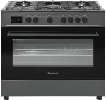 Ravanson KWGE-K90 Cheff Modern Black gas and electric cooker (black)