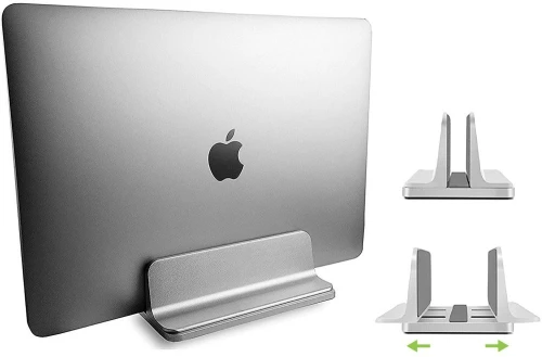 Techly Vertical Aluminum Notebook Stand