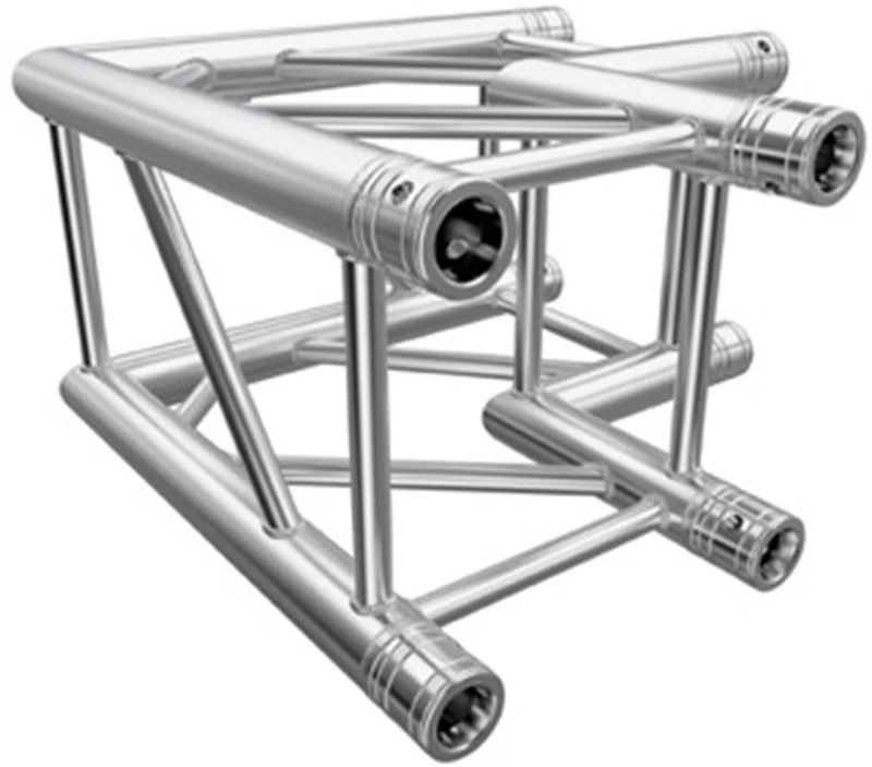 FOS Truss FT34-C21 Alu - Τετράγωνη τράσα 2-way 90 μοιρών αλουμίνιο