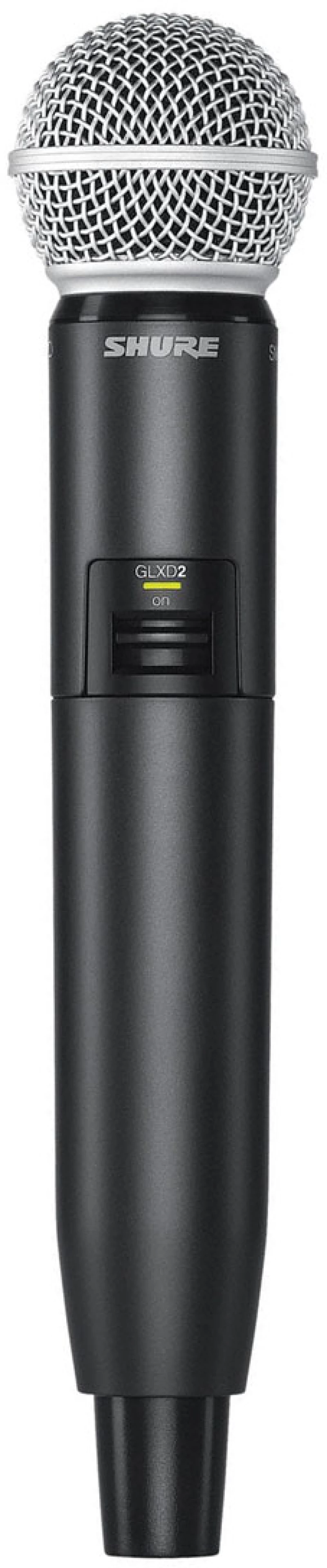 Shure GLXD24+/BETA58 - Ψηφιακό ασύρματο σετ μικροφώνου χειρός με κάψα Beta58A