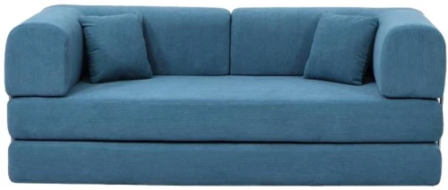 Compressed Nextdeco καναπές-κρεβάτι μπλε 200x100x75εκ. - NEXT 36300-03