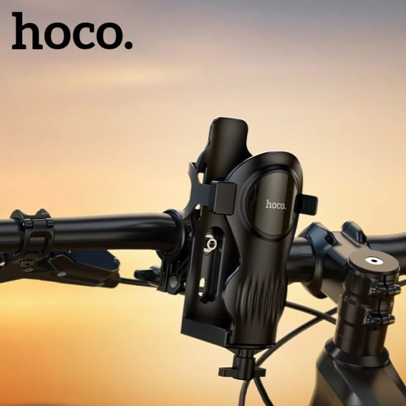Hoco H94 Ποτηροθήκη Τιμονιού για Μηχανή και Ποδήλατο Universal Μαύρο