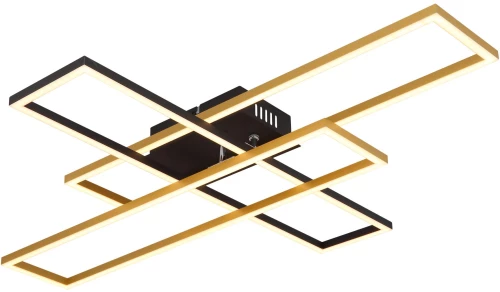 ceiling light metal black matt, LED - 67208-40G