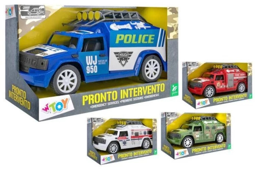 W' TOYS FRICTION ΑΥΤΟΚΙΝΗΤΟ 20 ΕΚ. POLICE 414568