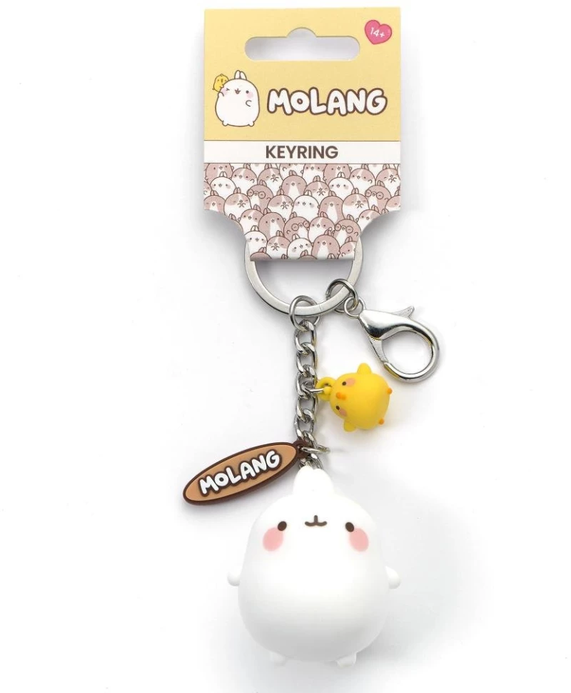 MOLANG & Piu Piu - 3D Keychain