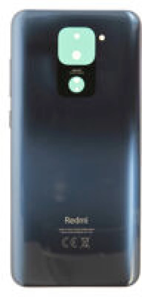 Xiaomi (55050000986D) Rear Cover (incl. small parts) - Black, Xiaomi Redmi Note 9