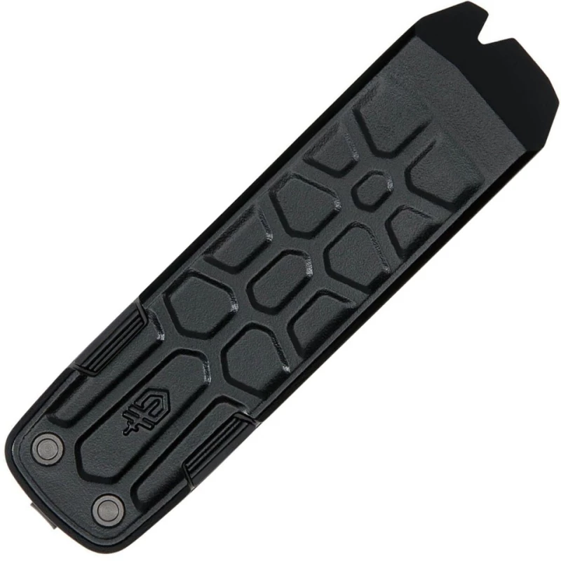 Gerber Multi-Tool with 7 Functions, Knife with Smooth Blade and Belt Clip, Lockdown Slim Pry, Cast Iron / Sport and Outdoor
