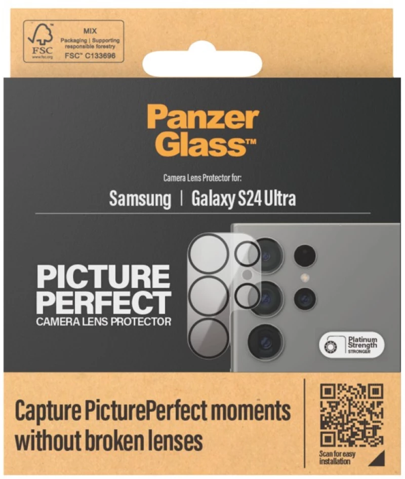 PanzerGlass Picture Perfect camera protection for Samsung Galaxy S24 Ultra