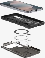 Spigen Slim Armor Mag MagSafe Case for Samsung Galaxy S25 FE - Gray