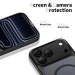 Tech-Protect Magpeak Magsafe CC Case for iPhone 17 Pro - Matte Black