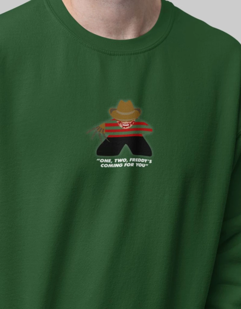 Freddy Krueger Meeple Φούτερ - WHITE