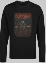Stranger Things – Will Rises Μακρυμάνικο T-shirt - BLACK