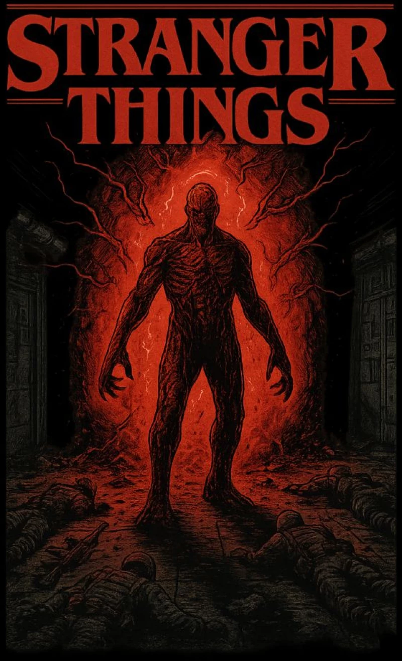 Stranger Things Vecna’s Arrival Φούτερ - BLACK