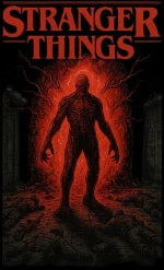 Stranger Things Vecna’s Arrival Φούτερ - BLACK