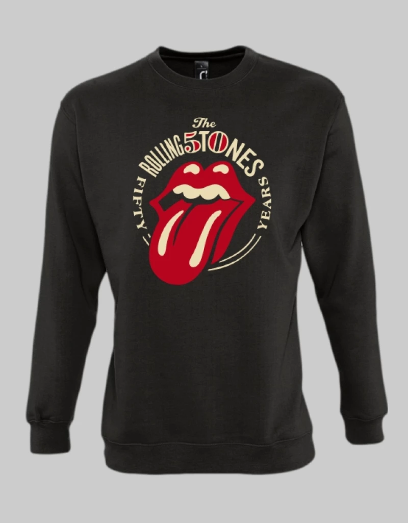 Offer | The Rolling Stones 50 years Φούτερ - BLACK