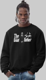 Lewis Hamilton the Goatfather Φούτερ - BLACK