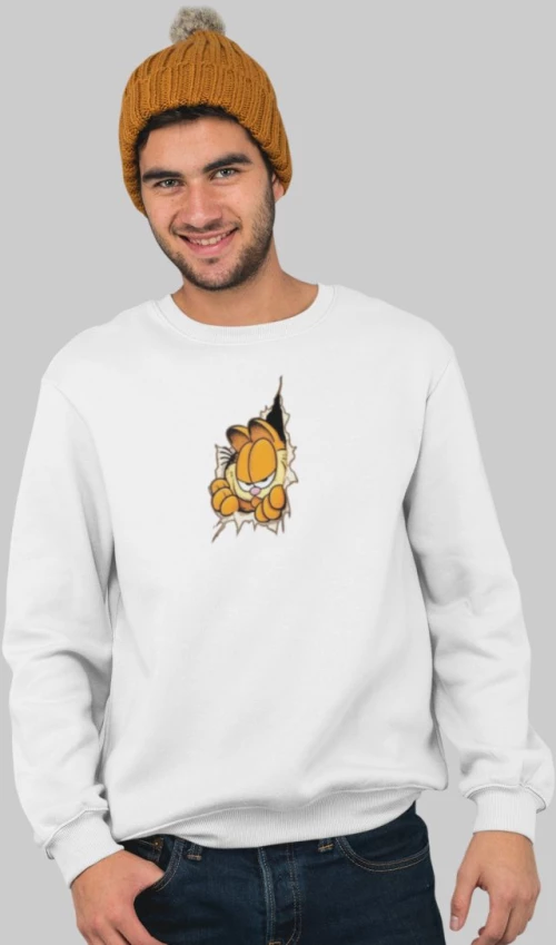 Garfield Φούτερ - WHITE