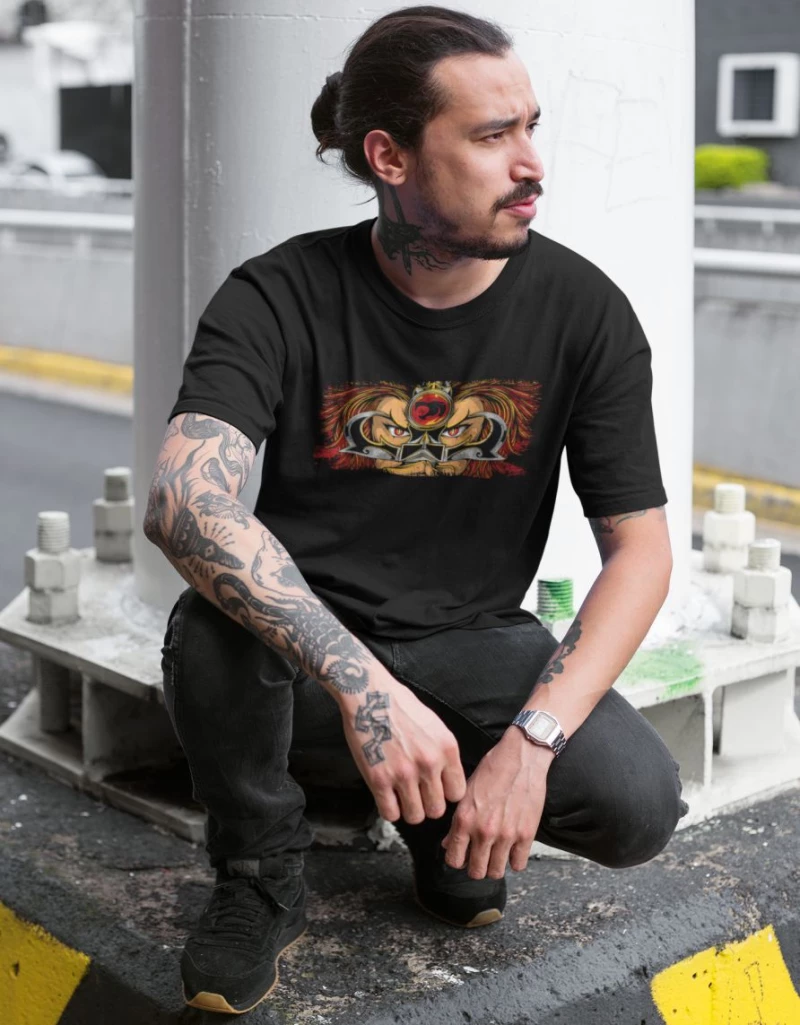 ThunderCats T-Shirt (Replica) - BLACK