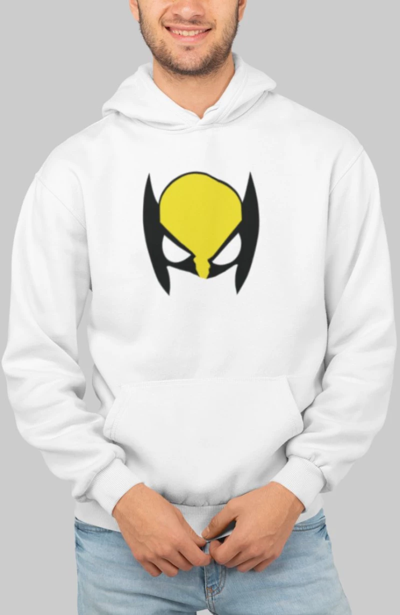 Wolverine Φούτερ με Κουκούλα (Replica) - WHITE
