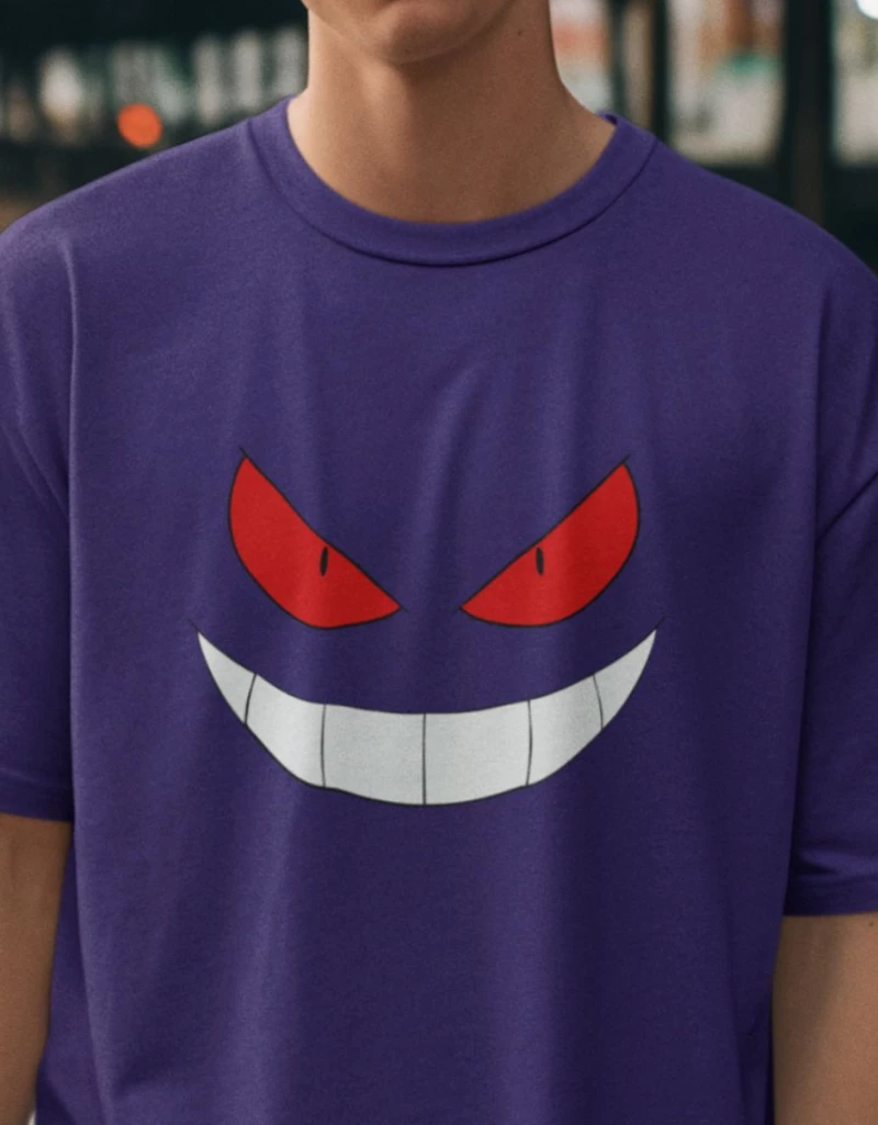 Gengar T-Shirt - DARK PURPLE