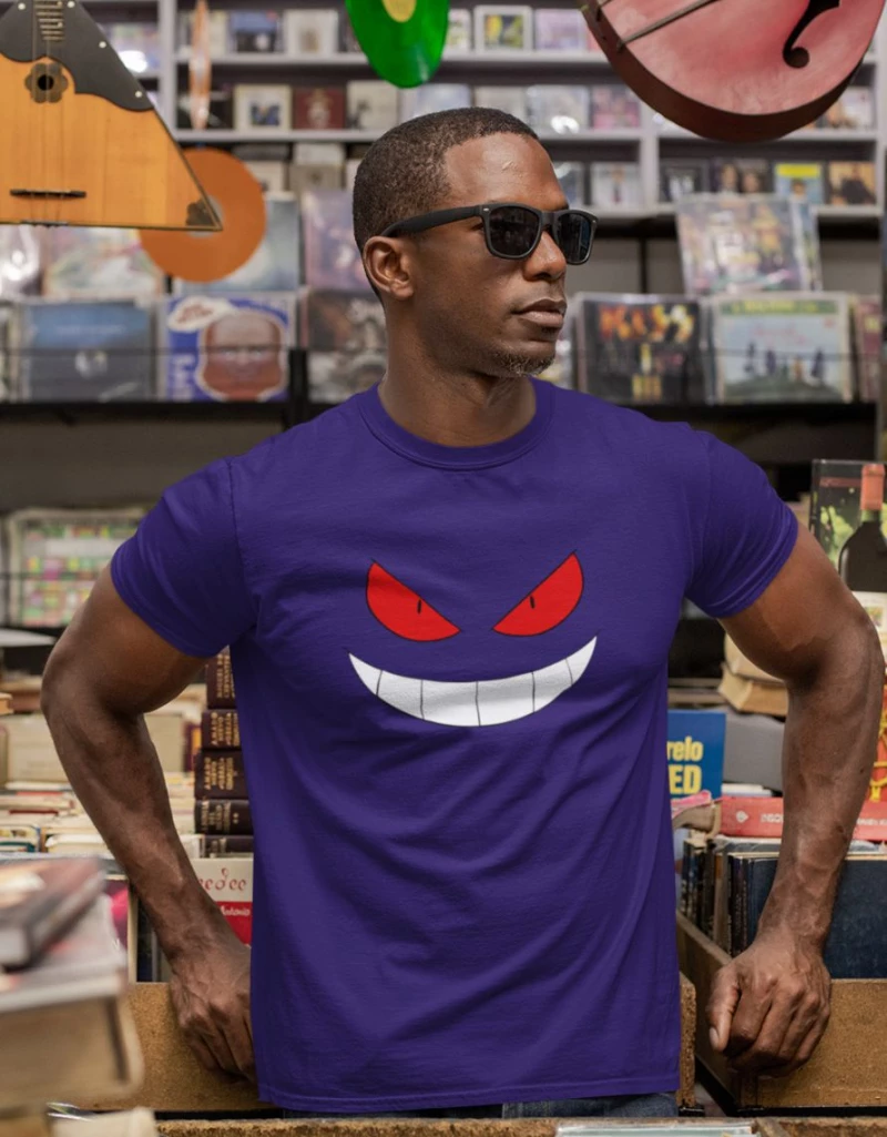 Gengar T-Shirt - DARK PURPLE