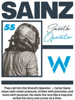 Carlos Sainz T-Shirt - BLACK