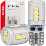 T10e W5W 12/24V 15x2016 SMD LED CAN-BUS ΛΕΥΚΟ 2ΤΕΜ. AMIO 03723/AM
