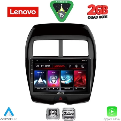 LENOVO LVD 2430_CPA (10inc) MULTIMEDIA TABLET for MITSUBISHI ASX mod. 2009-2020 - PEUGEOT 4008 mod. 2012-2018 LENOVO LVD 2430_CPA