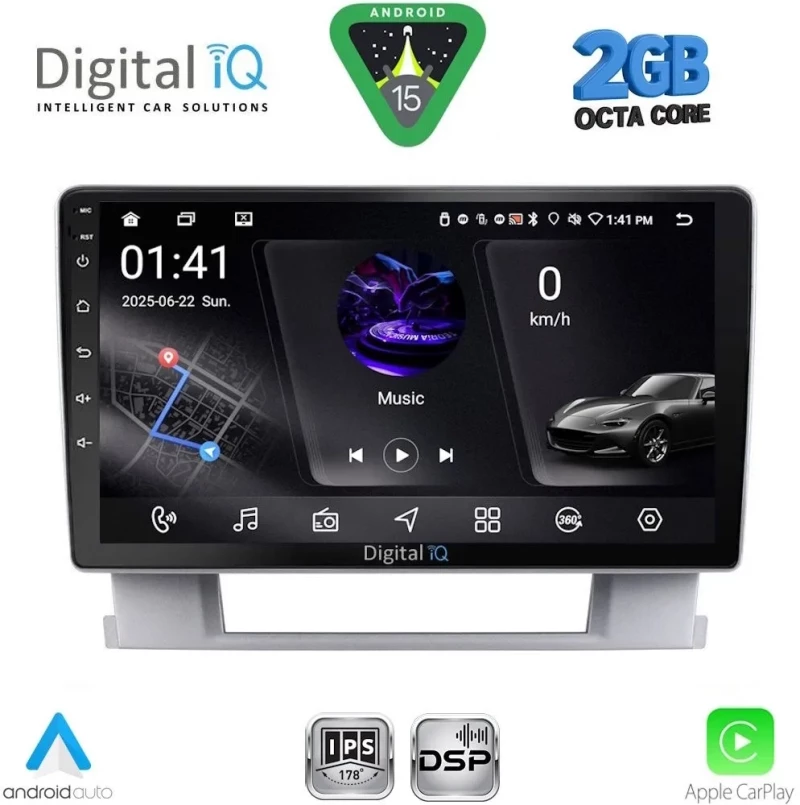 DIGITAL IQ RSF 4482_CPA (9inc) MULTIMEDIA TABLET for OPEL ASTRA J mod.2010-2016 DIGITAL IQ RSF 4482_CPA