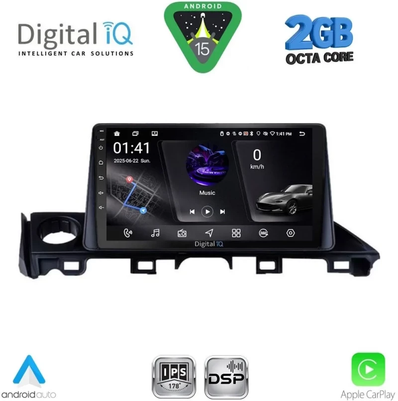 DIGITAL IQ RSF 4379_CPA (9inc) MULTIMEDIA TABLET for MAZDA 6 mod. 2017-2020 DIGITAL IQ RSF 4379_CPA