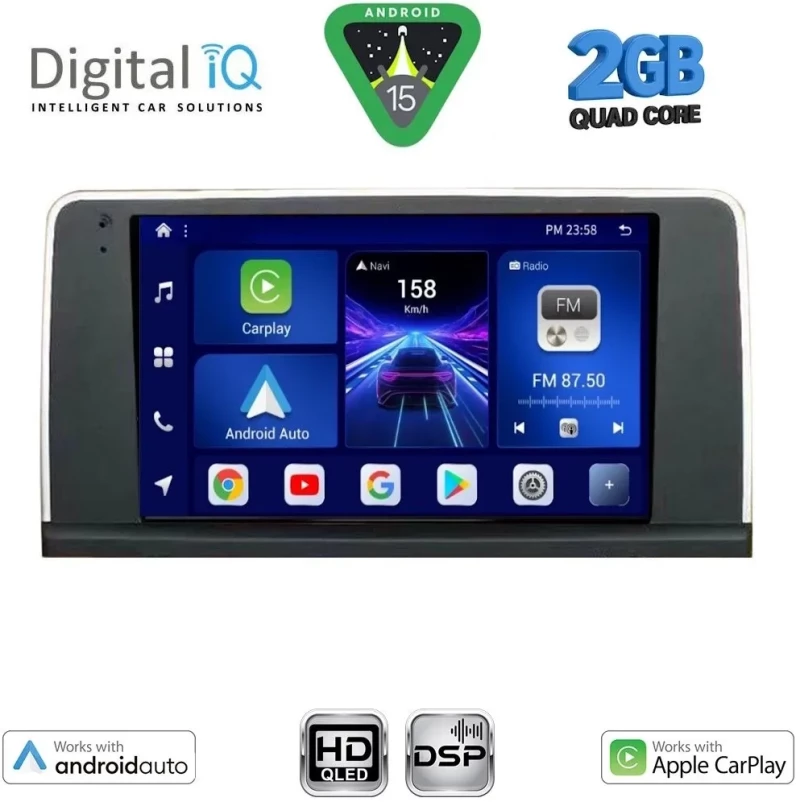 DIGITAL IQ BXC 3061_CPAA (9inc) (CIC) MULTIMEDIA TABLET for BMW X5 (E70) – X6 (E71) mod. 2007-2013 DIGITAL IQ BXC 3061_CPAA