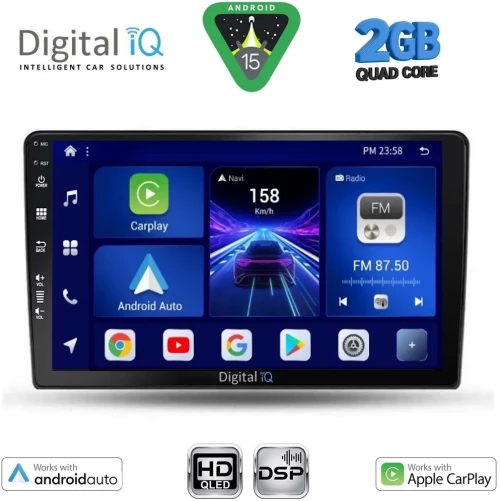 DIGITAL IQ BXC 3103B_CPAA (9inc) MULTIMEDIA TABLET for DACIA DUSTER mod. 2012-2019 DIGITAL IQ BXC 3103B_CPAA