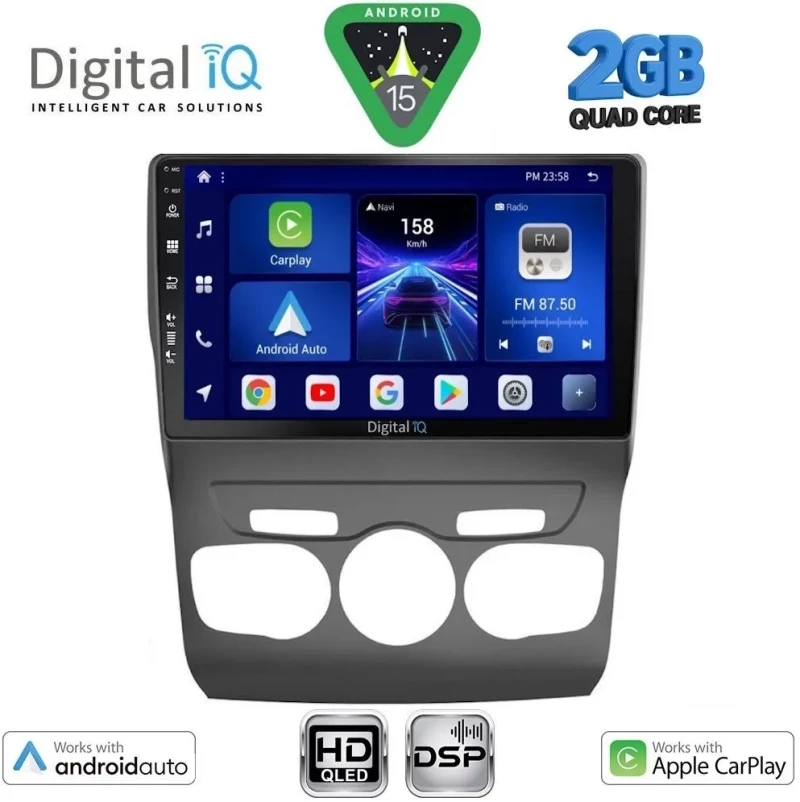 DIGITAL IQ BXC 3085_CPAA (10inc) MULTIMEDIA TABLET for CITROEN C4 -DS4 mod. 2011-2018 DIGITAL IQ BXC 3085_CPAA