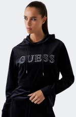 GUESS COUTURE HOODIE SWEATSHIRT - V4RQ25K0232-JBLK