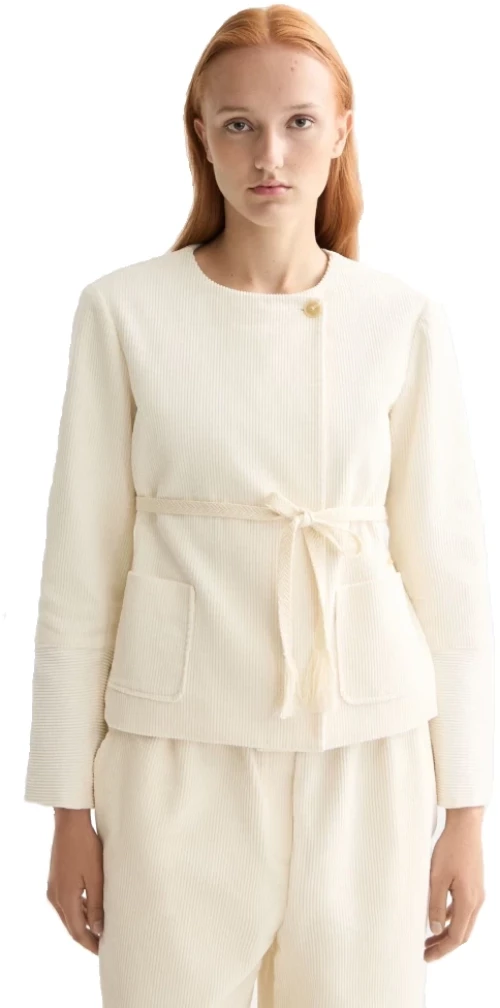 Scotch&Soda Woman Relaxed collarless jacket