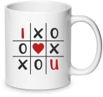 Κούπα Αγάπης Τρίλιζα LOVE111-Λευκό