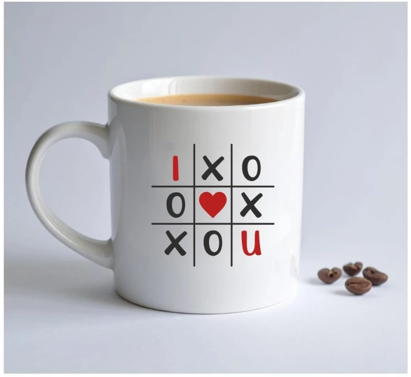 Κούπα Αγάπης Τρίλιζα LOVE111-Λευκό