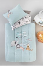 Παιδικό Κουβερλί Μονό Guy Laroche Zootopia Aqua - Grey Suede 160x230