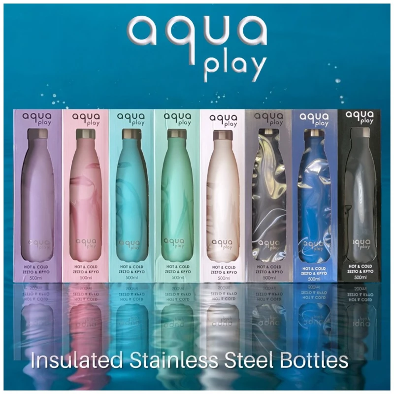Μπουκάλι Θερμός 500 ml AquaPlay Ροζ