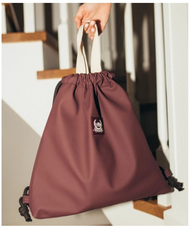 Tσάντα Backpack Rubber Bag Burgundy