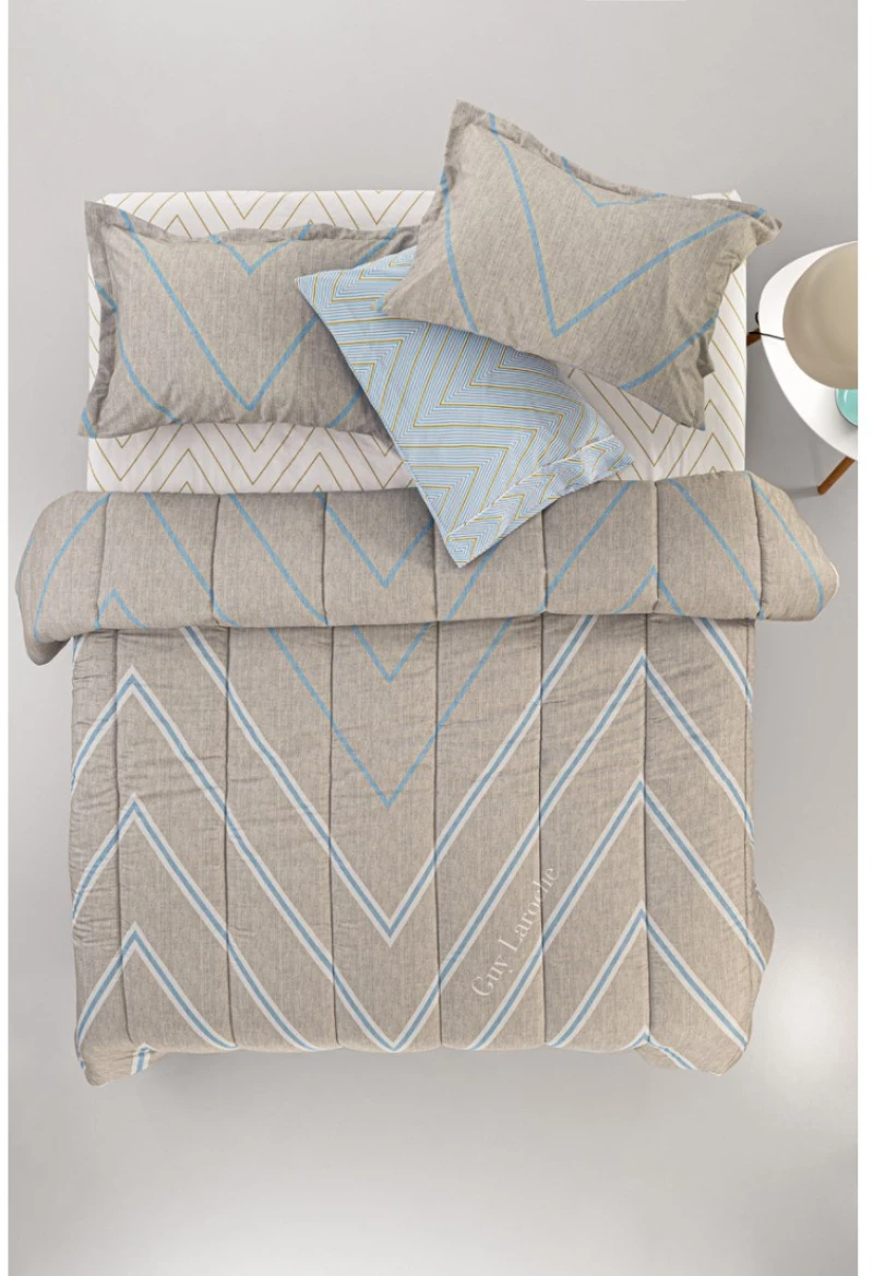 Παπλωματοθήκη Υπέρδιπλη Guy Laroche Canyon Beige 225x245