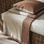 Ριχτάρι Τετραθέσιου Gofis Home Rukia Offwhite / Stone Brown 269 170x350
