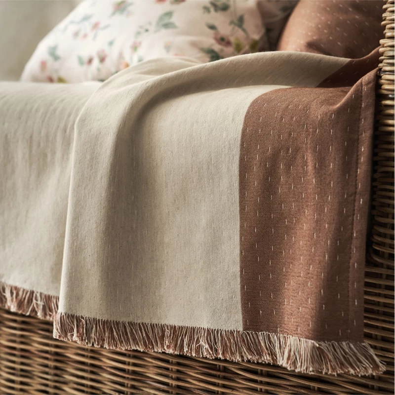 Ριχτάρι Τετραθέσιου Gofis Home Rukia Offwhite / Stone Brown 269 170x350