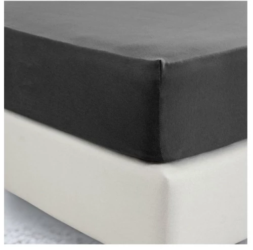 Σεντόνι με λάστιχο La Luna Jersey 160x200+40 Night Black