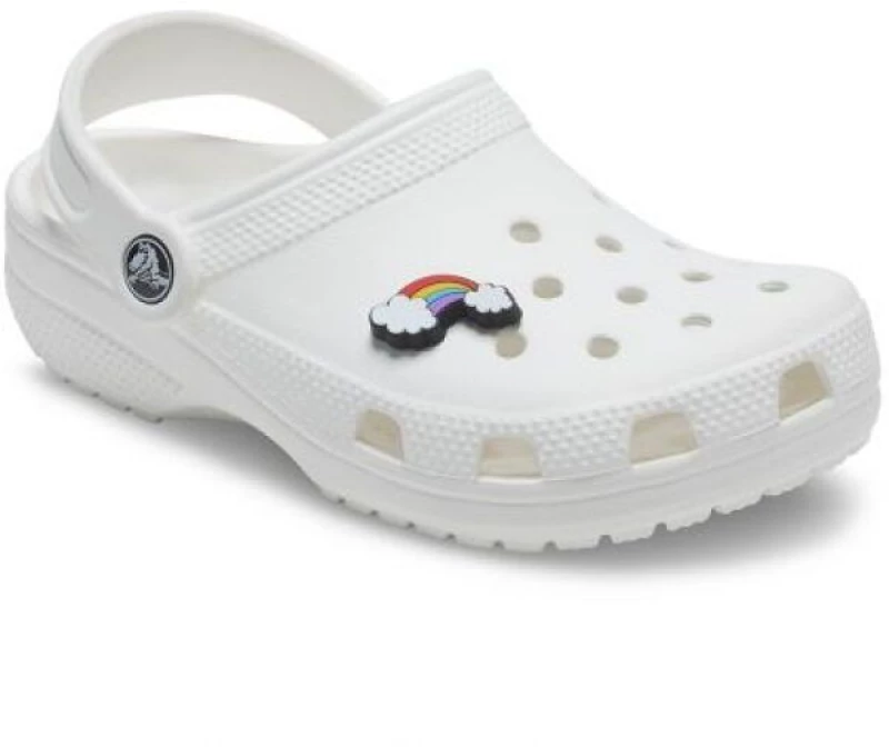CROCS JIBBITZ CHARMS RAINBOW WITH CLOUDS (10009423-UNC)